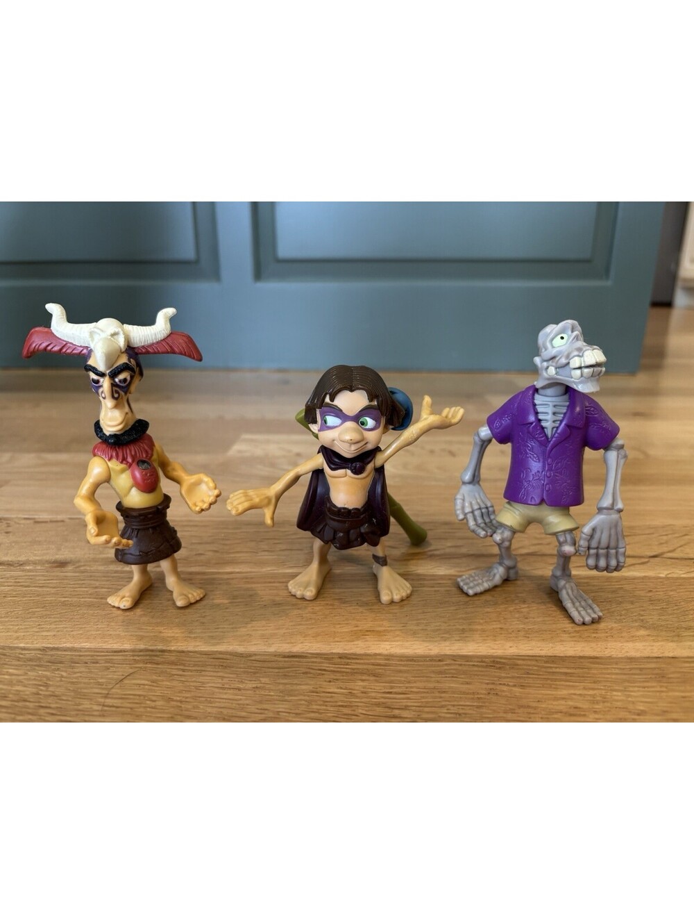 2005 McDonalds Tak Great Juju Challenge Figures Tlaloc Dead Juju Lot of 3